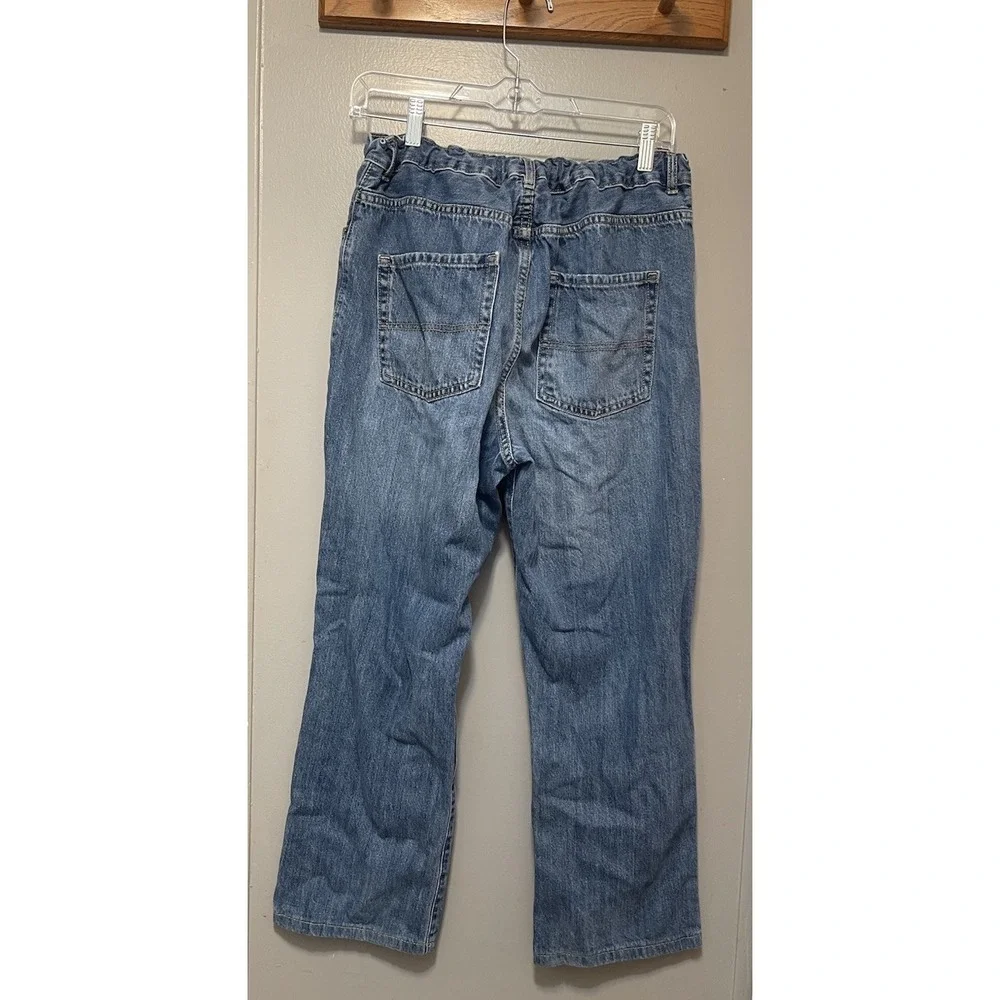 Children's Place Lot Of 2 Boot Cut Jeans Boys Husky Size 20 Adj Waist 26